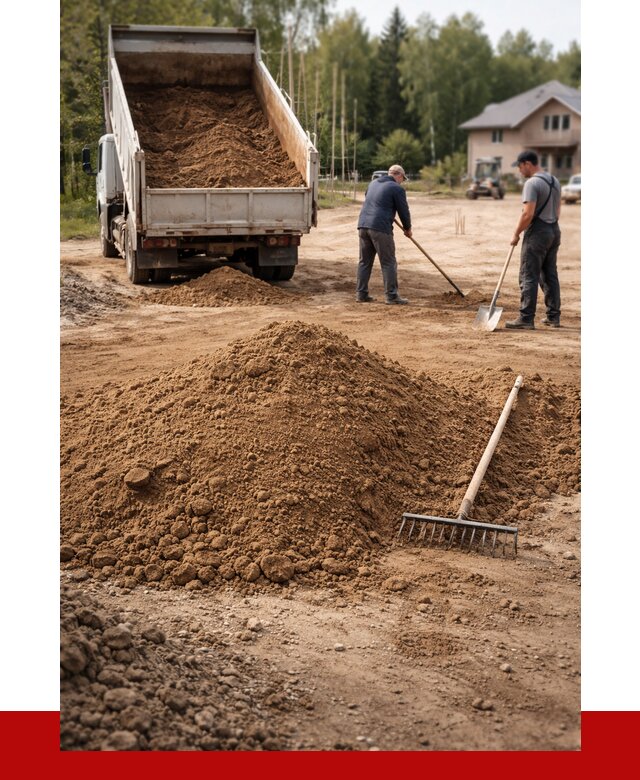 Суглинок для планировки в Реутове с доставкой от 4371 р. | ПРОНЕРУДРтв