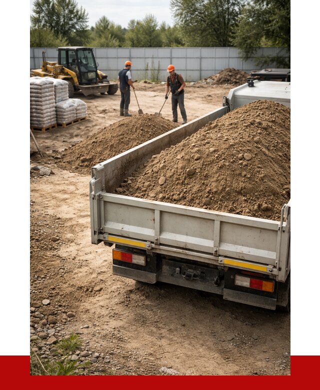 Супесь с доставкой в Реутове от 2550 р. за куб | ПРОНЕРУДРтв