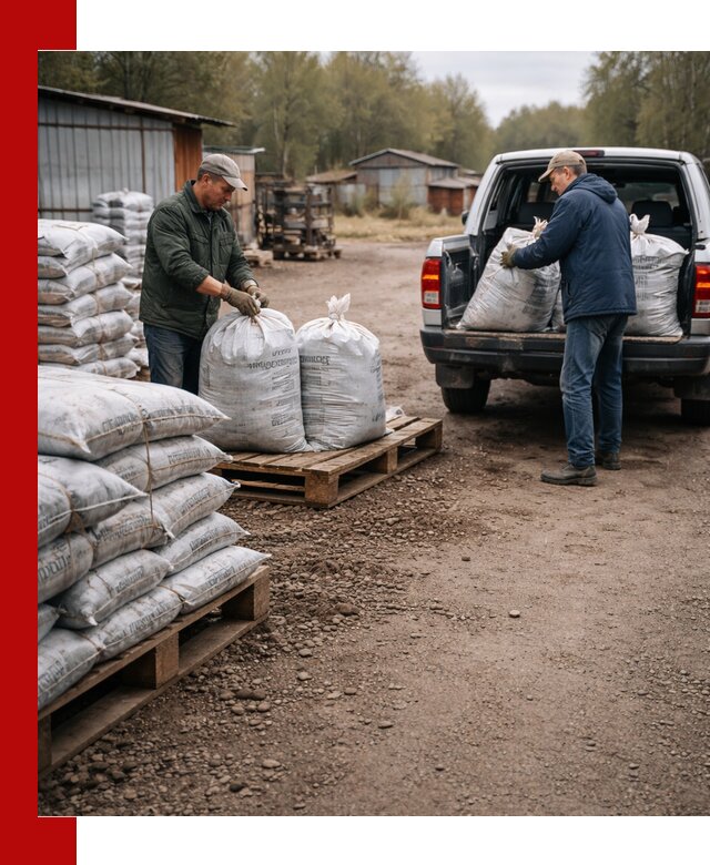 Купить конский навоз в мешках с доставкой в Реутове