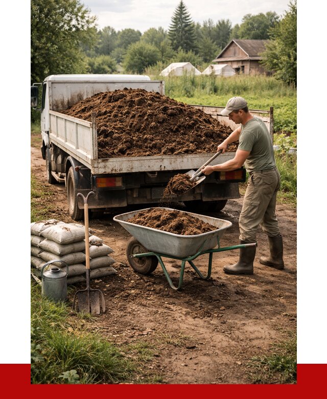 Купить коровий навоз с доставкой в Реутове от 1873 р. | ПРОНЕРУДРтв