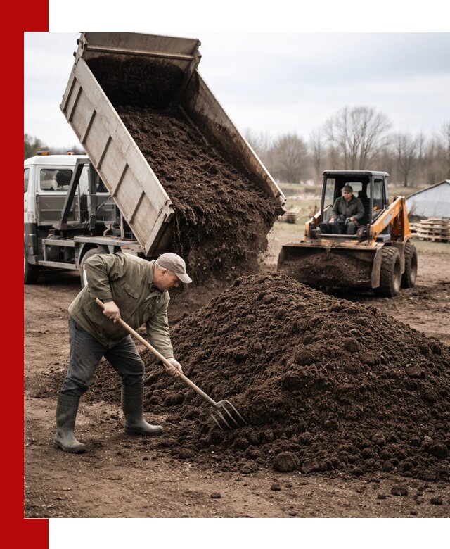 Доставка и продажа перегноя в Реутове быстро и дешево