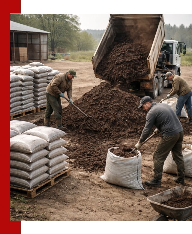 Доставка компоста оптом и в розницу в Реутове