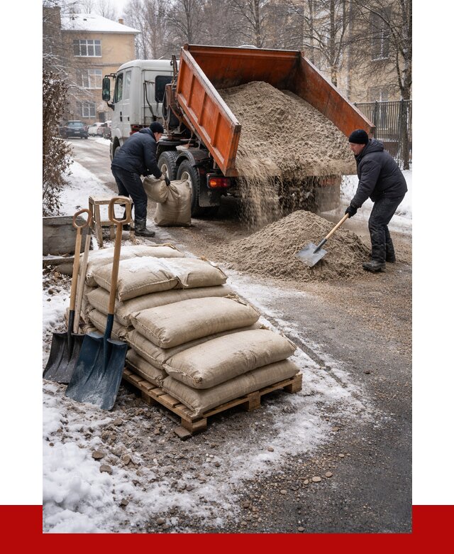 Противогололедные материалы оптом в Реутове от 4371 р. | ПРОНЕРУДРтв