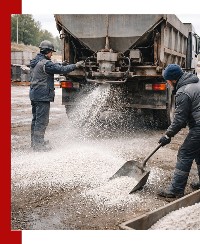 Доставка и продажа хлористого кальция в Реутове