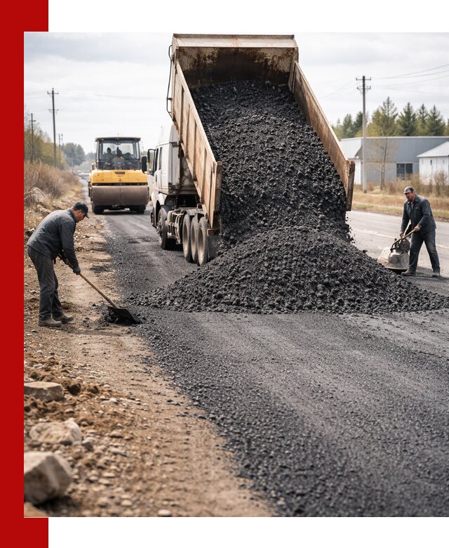 Асфальтовая крошка для дорог в Реутове — поставка и доставка