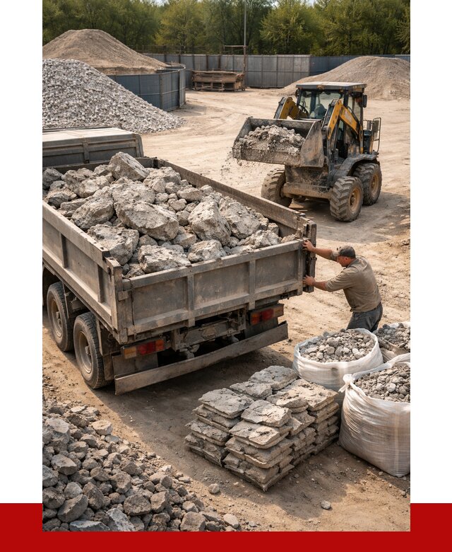 Купить бой бетона с доставкой в Реутове от 4995 р. | ПРОНЕРУДРтв