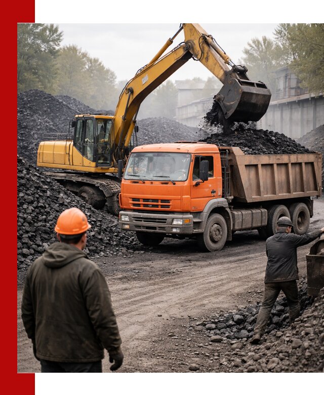 Доставка угля автотранспортом в Реутове быстро и выгодно