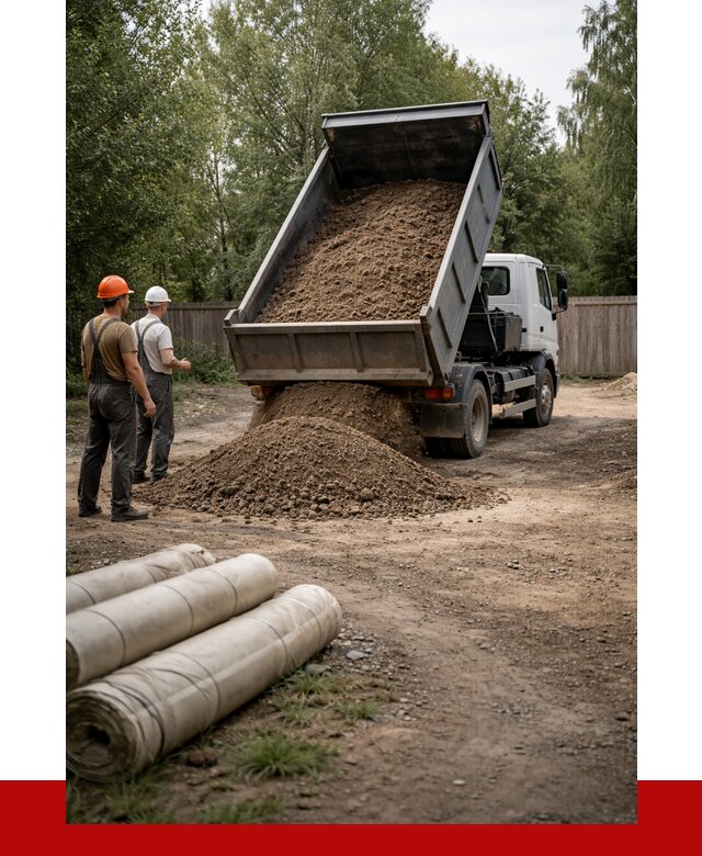 Доставка сыпучих материалов самосвалом в [cvi] от 4371 р. | ПРОНЕРУДРтв