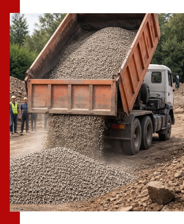 Доставка сыпучих материалов самосвалом в Реутове быстро и надежно