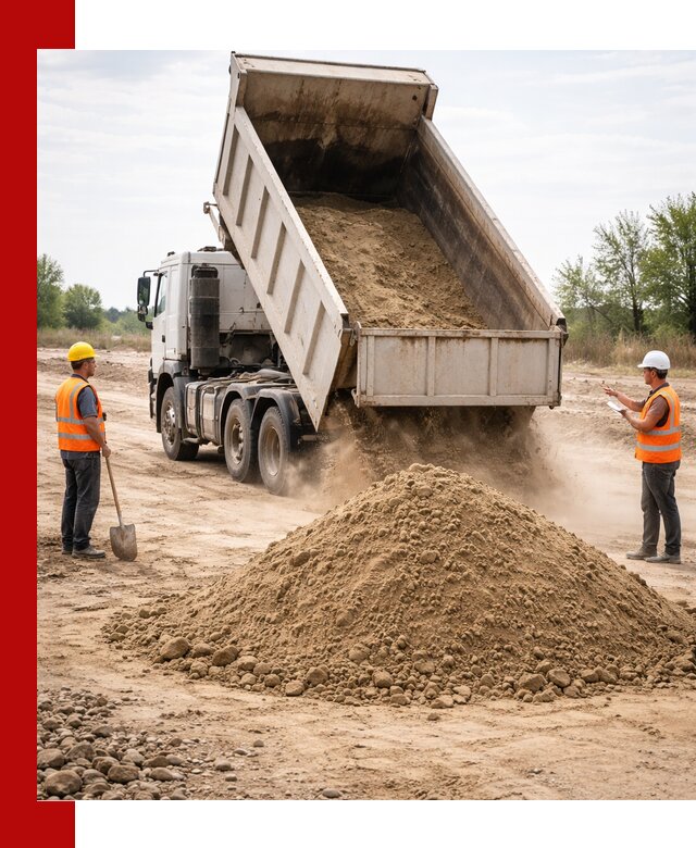 Доставка самосвалом 15 кубов в Реутове за город и по городу