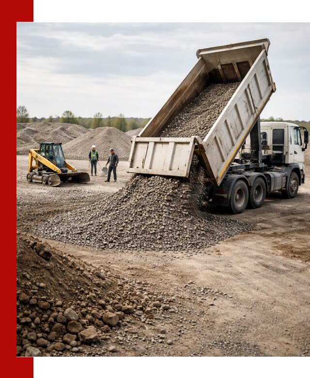 Доставка самосвалом 25 м³ в Реутове быстро и надежно