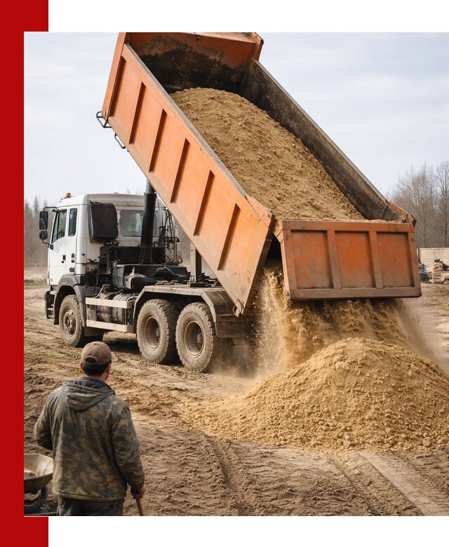 Аренда самосвала 20 тонн для перевозки грузов в Реутове