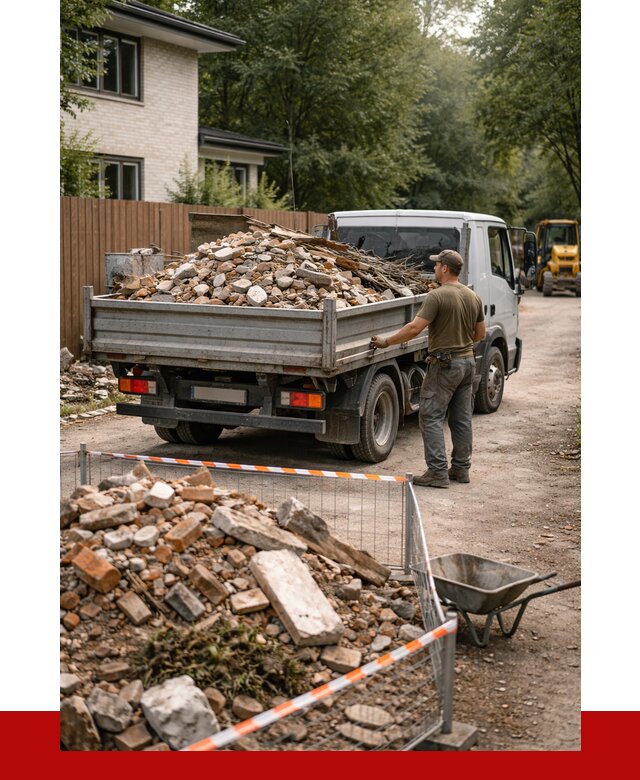 Вывоз строительного мусора с погрузкой в Реутове от 7805 р | ПРОНЕРУДРтв