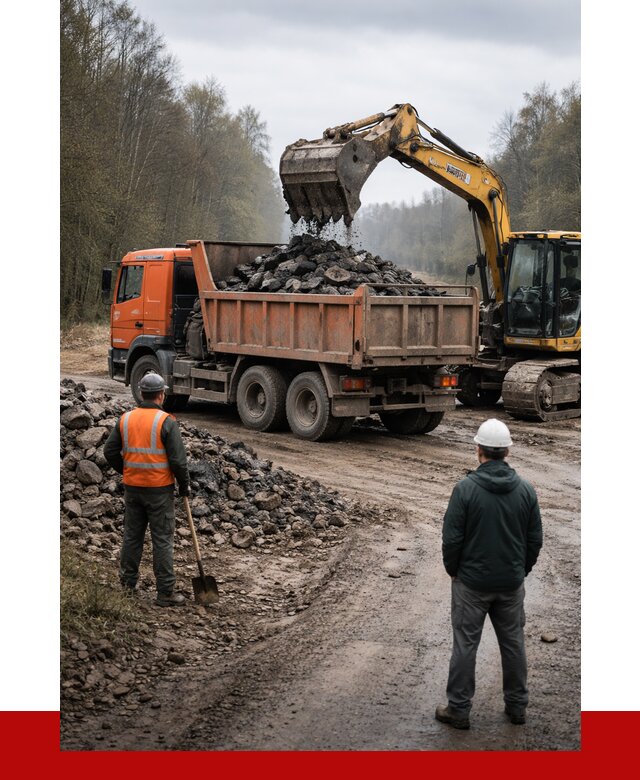 Вывоз асфальта в Реутове от 4683 р. самосвалом ПРОНЕРУДРтв