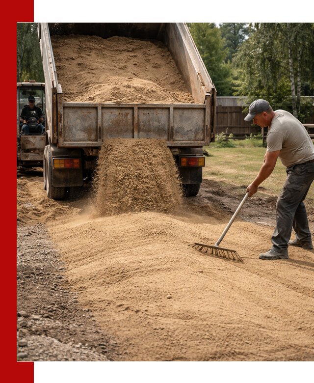 Отсыпка участка песком в Реутове быстро и качественно