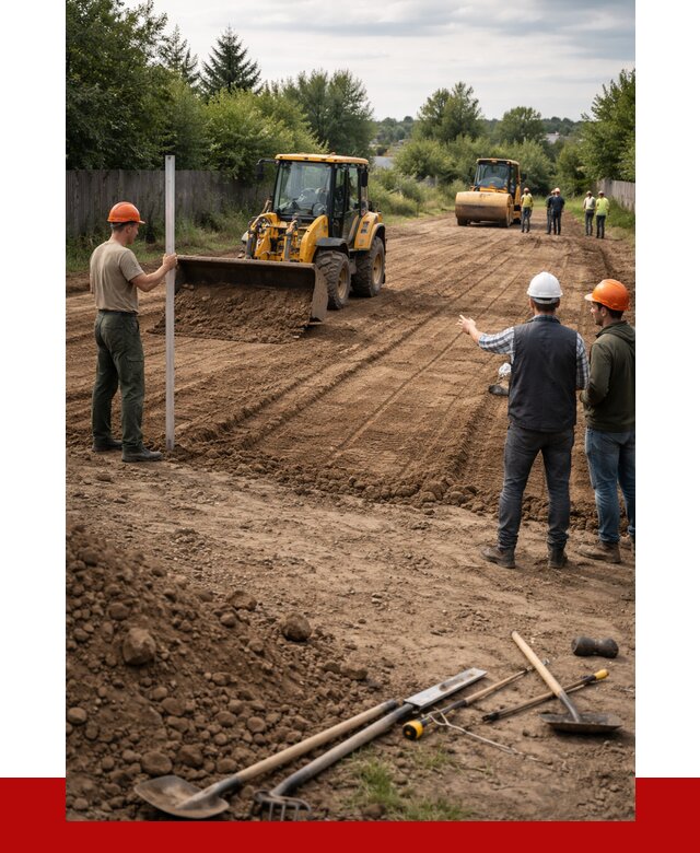 Планировка участка грунтом в Реутове от 4683 р ПРОНЕРУДРтв